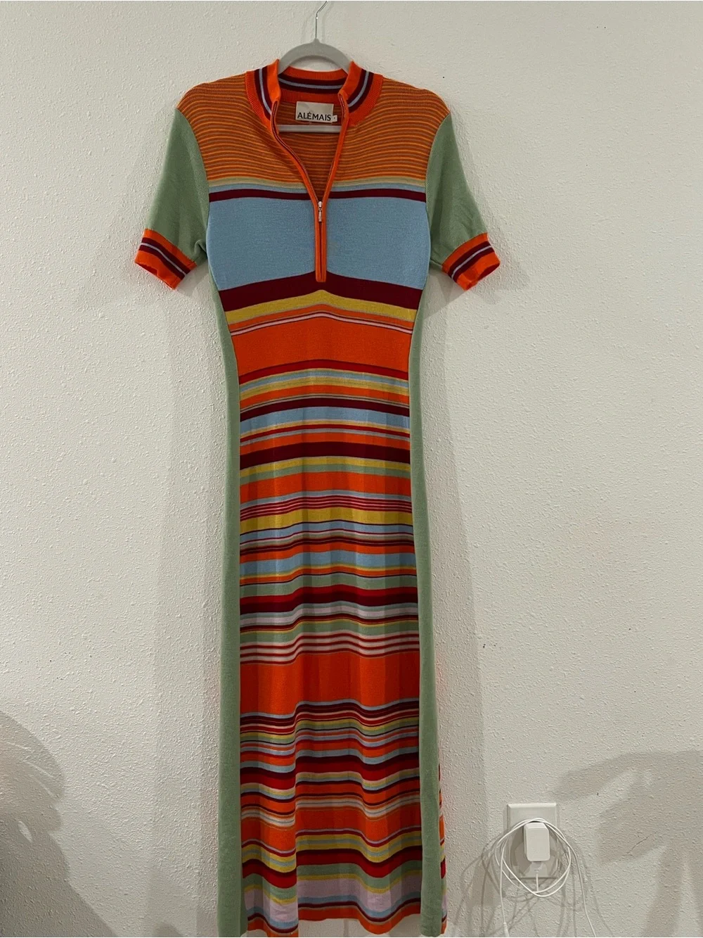 Alemais Alexandra Stripe Merino Wool
Sweater Dress - Picture 5 of 8
